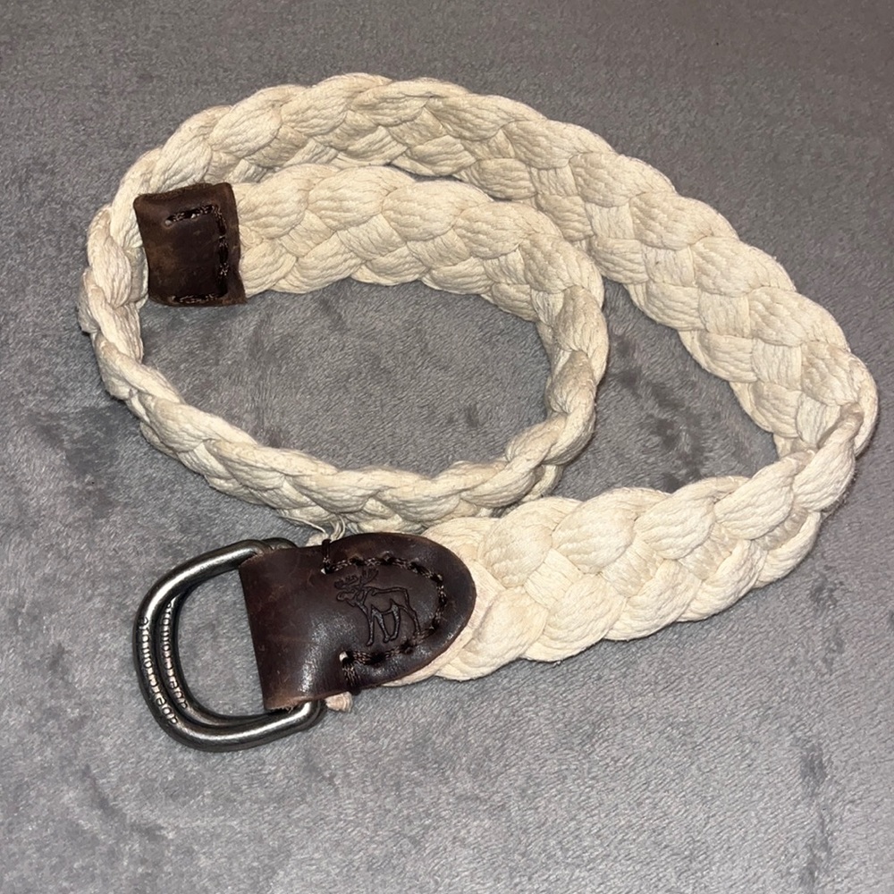 Abercrombie Kids Braided Belt